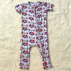 Little Bum Bums July 4th Cat short sleeves unisex